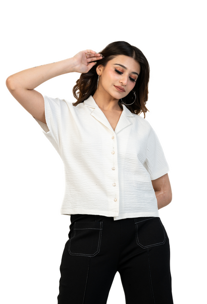 High Rise Cargo Trousers
