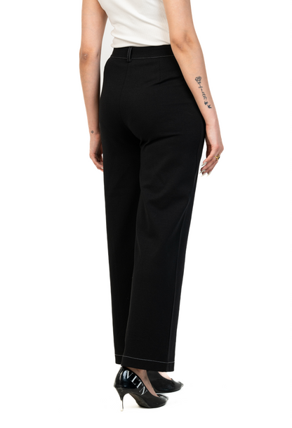 High Rise Cargo Trousers